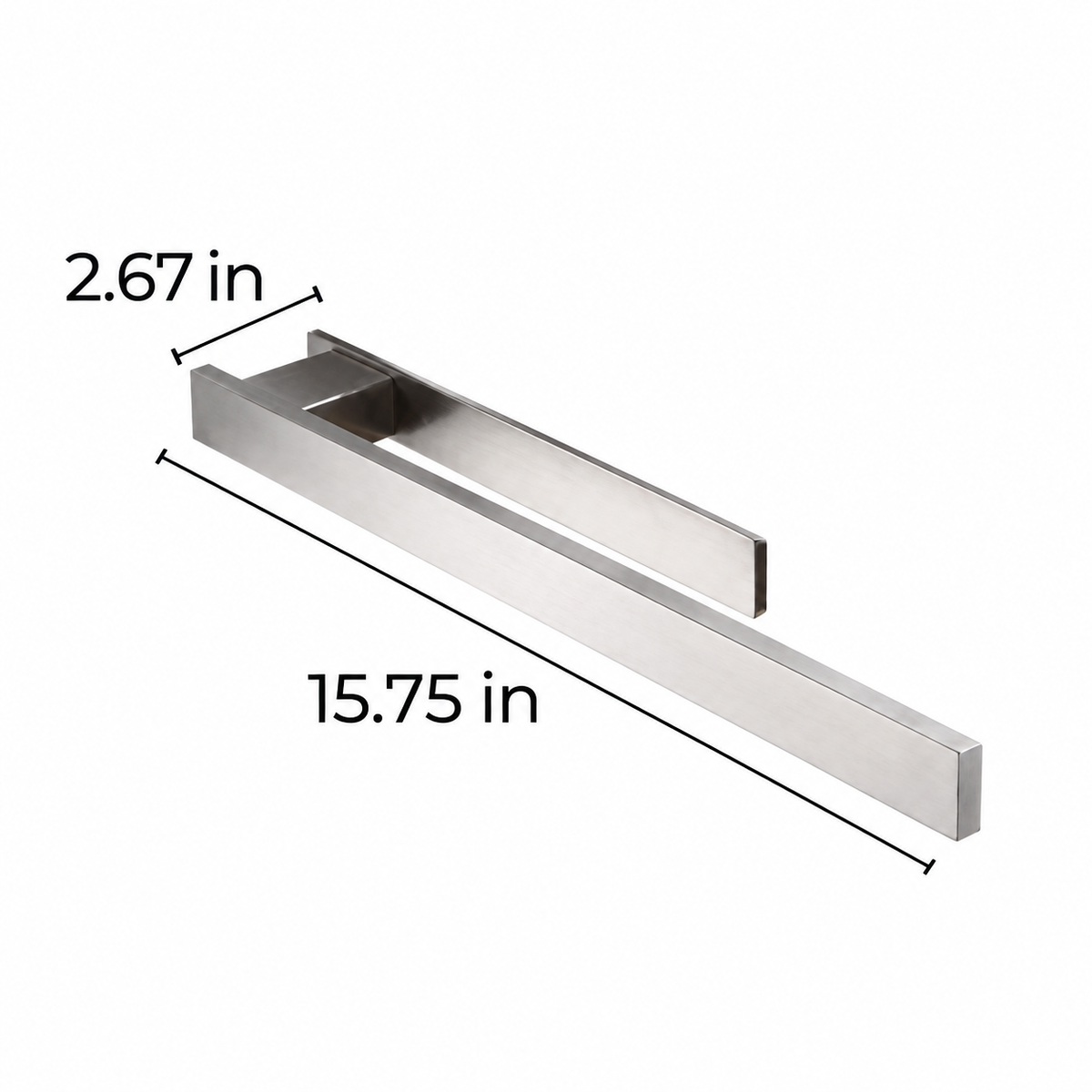 Towel Holder Element -Silver