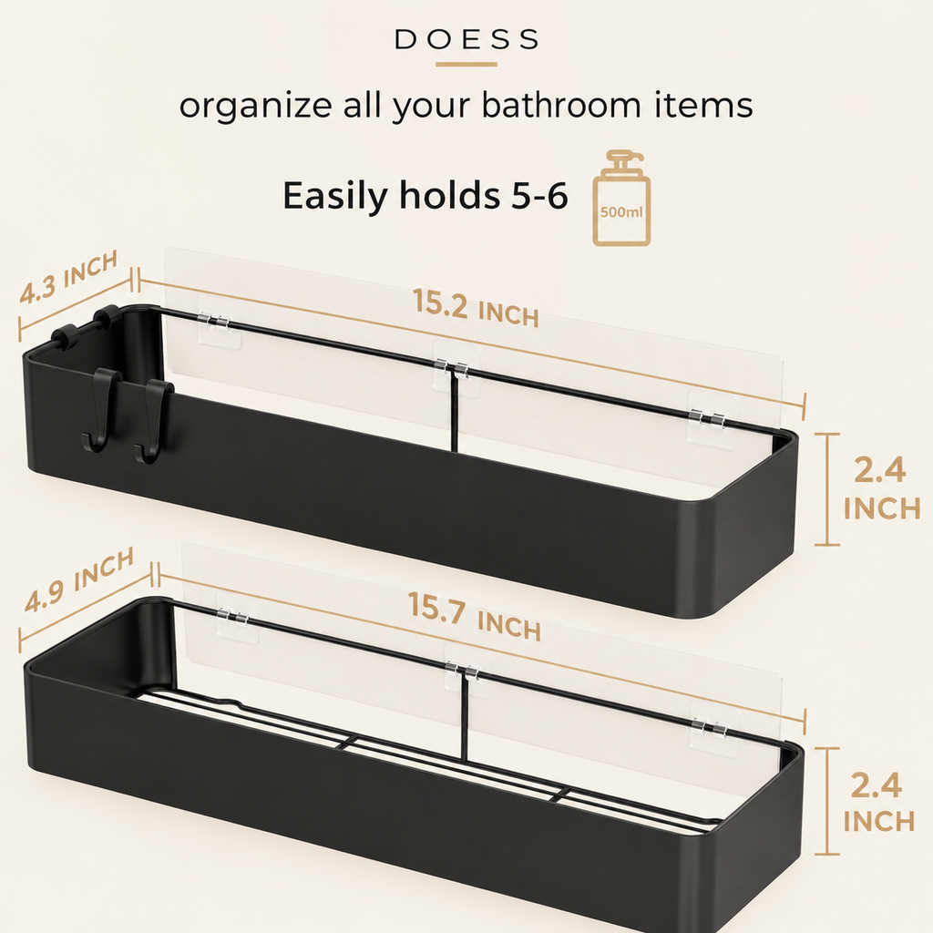 Shower Rack Linear Duo Set