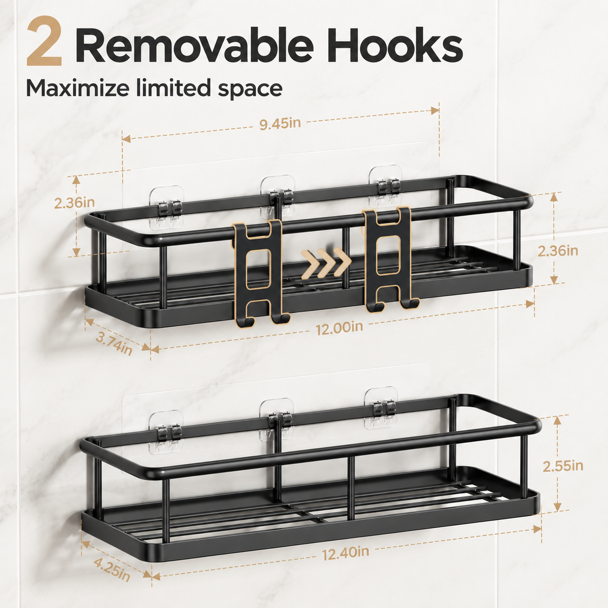Shower Rack Nova -Set