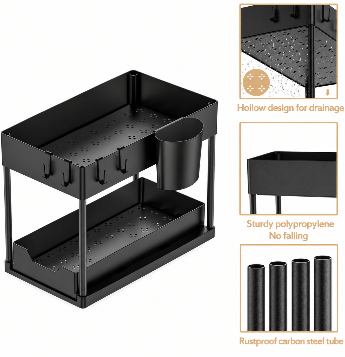Multifunctional Kitchen Shelf