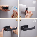 Toilet Paper Holder Fuerte-Black