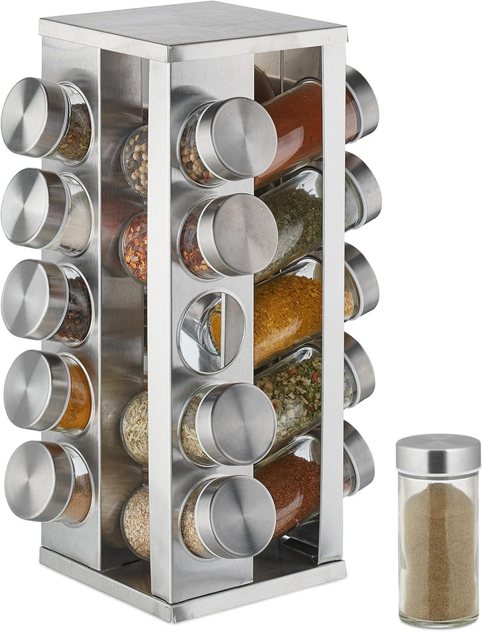 DOESS Spice Rack Prisma -20 Jars