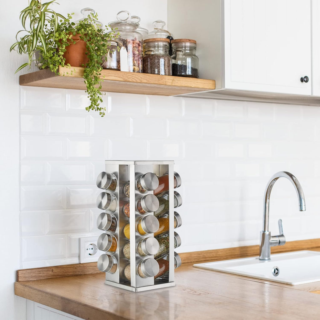 DOESS Spice Rack Prisma -20 Jars