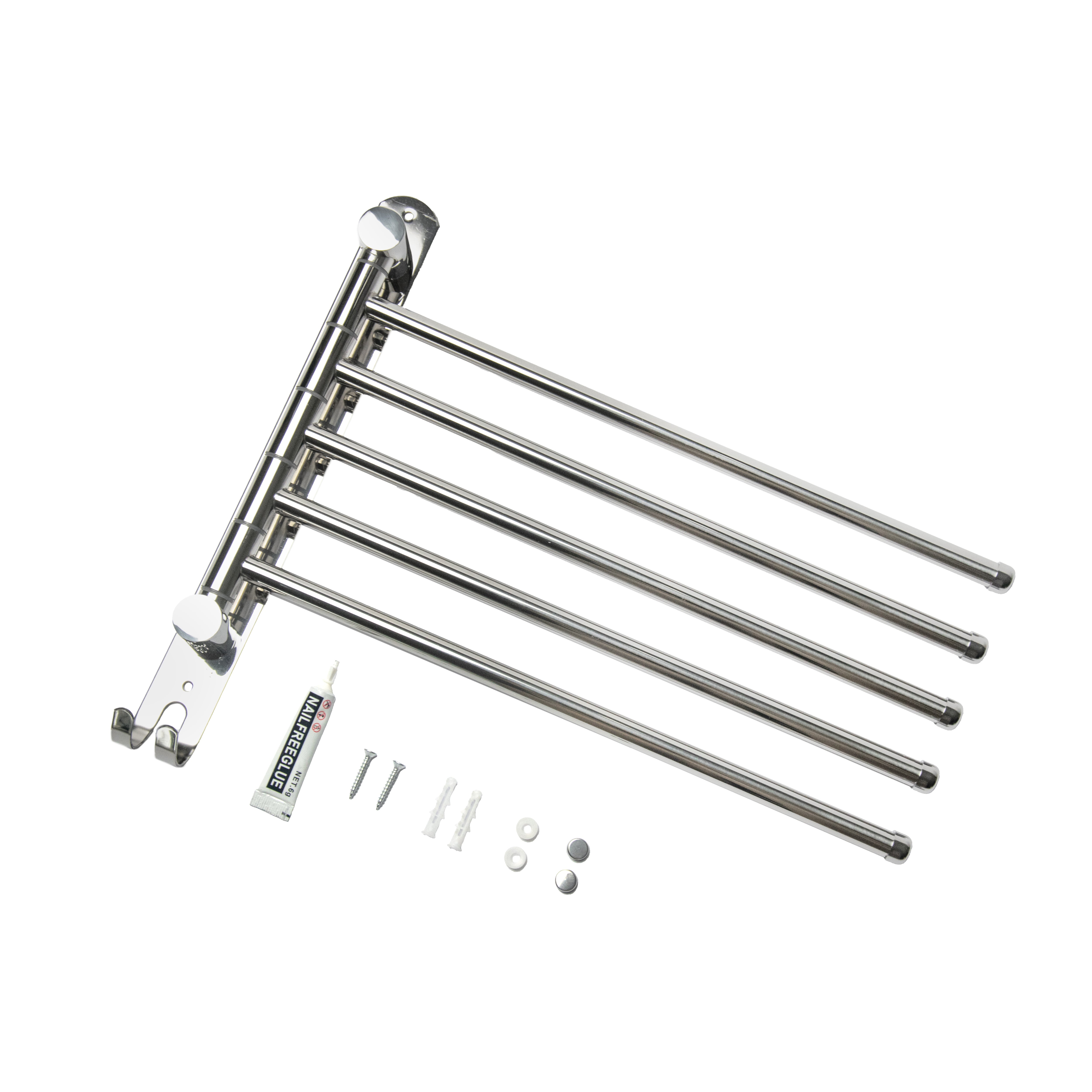 Family Bathroom Set - Silver