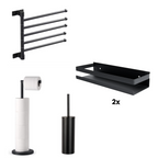 Family Bathroom Set - Black