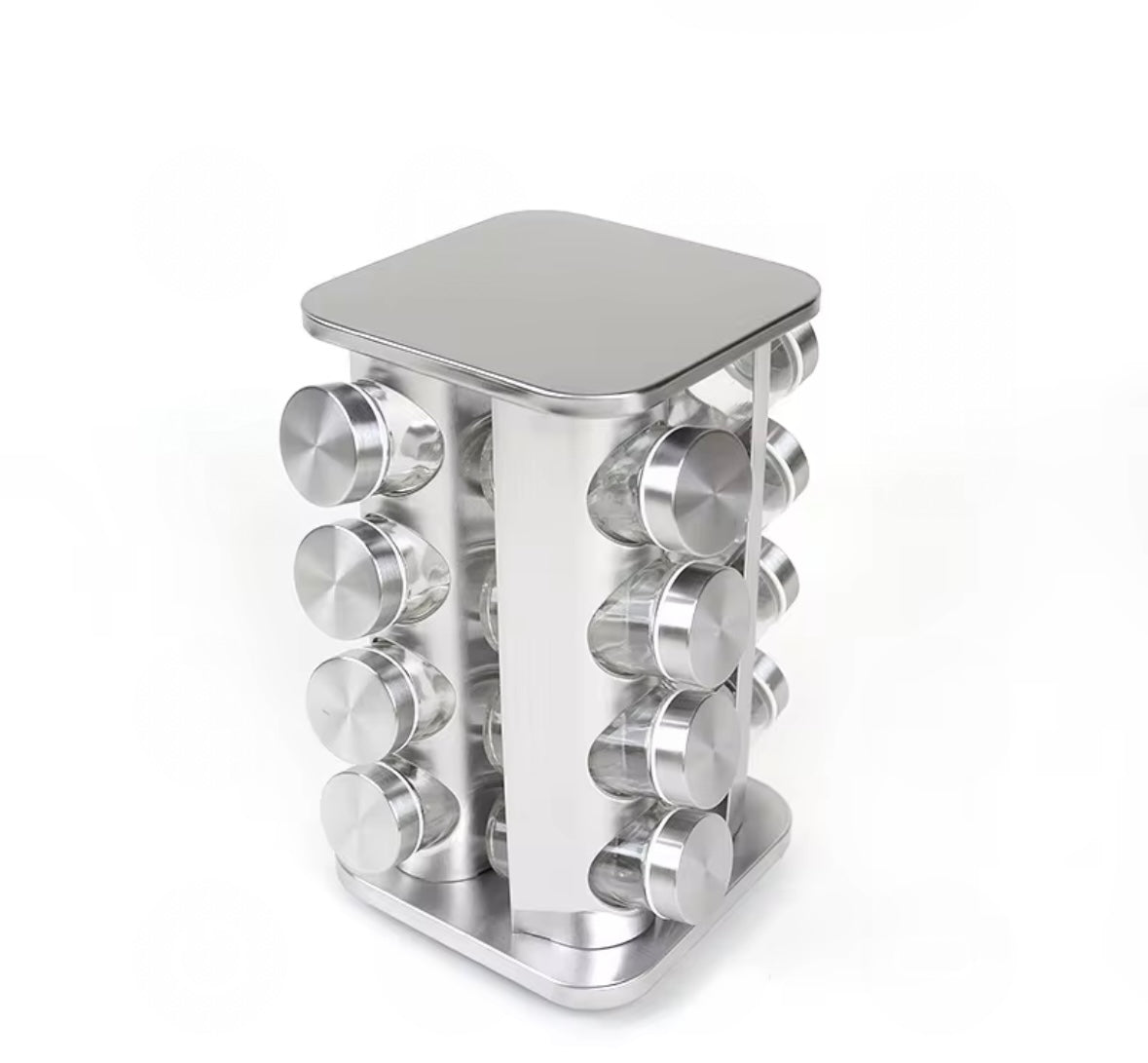 Gewürzregal Mirage – 16 Gewürzgläser