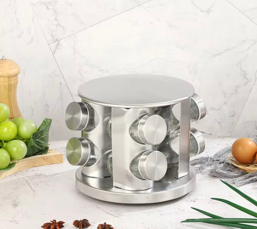 DOESS Spice Rack Zenith -8 Jars