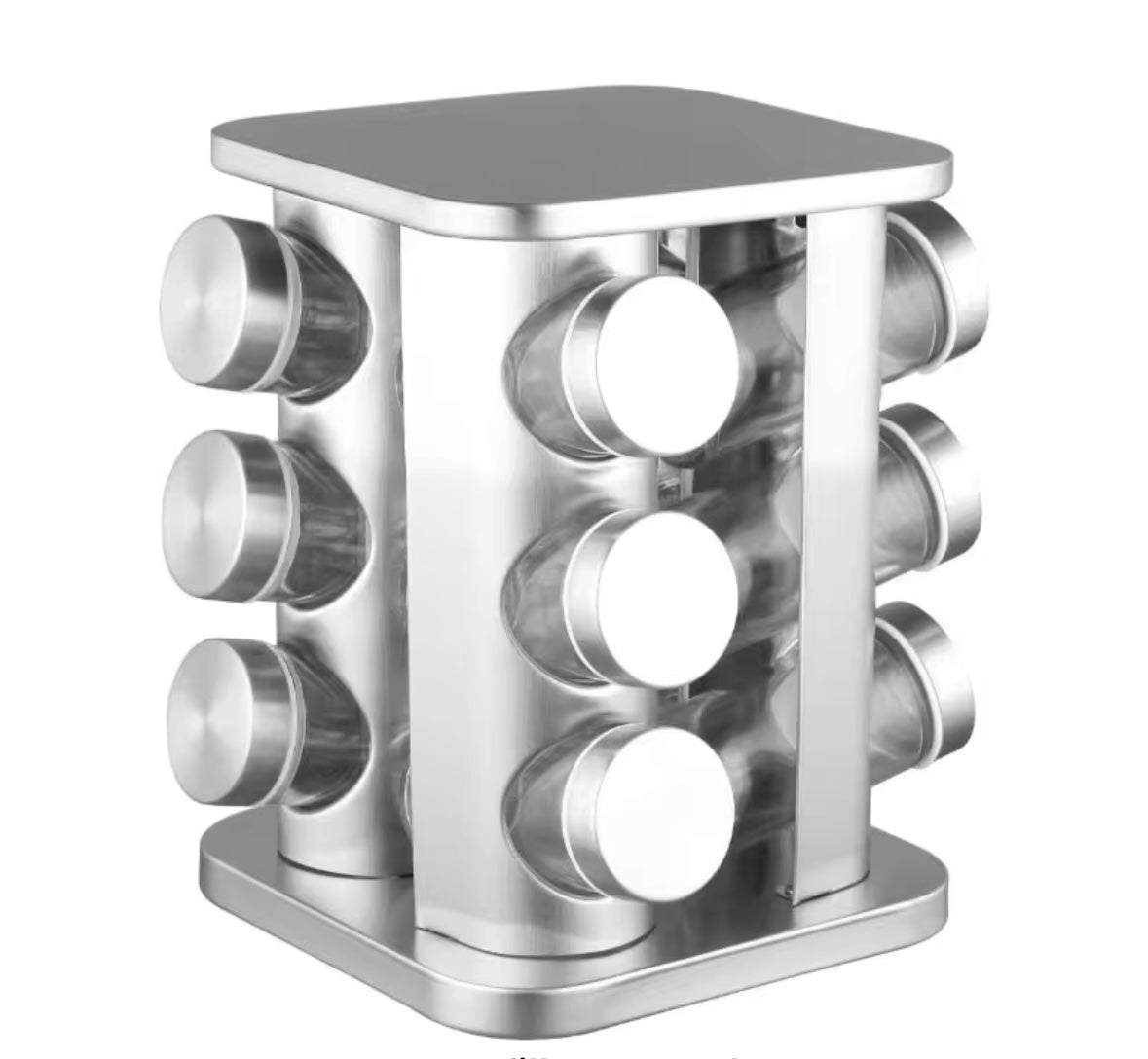 Gewürzregal Mirage – 12 Gewürzgläser