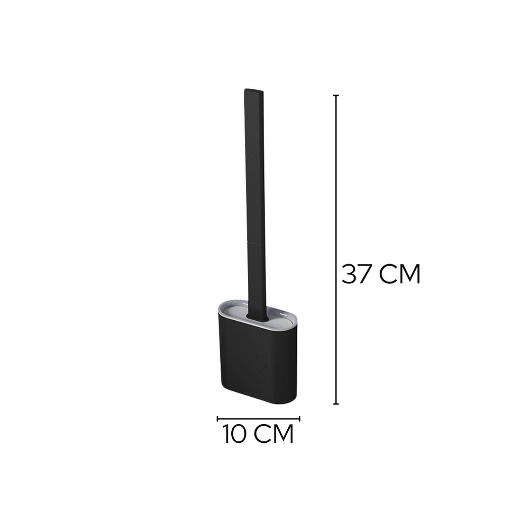 DOESS Toilet Brush Altura- Black/Grey