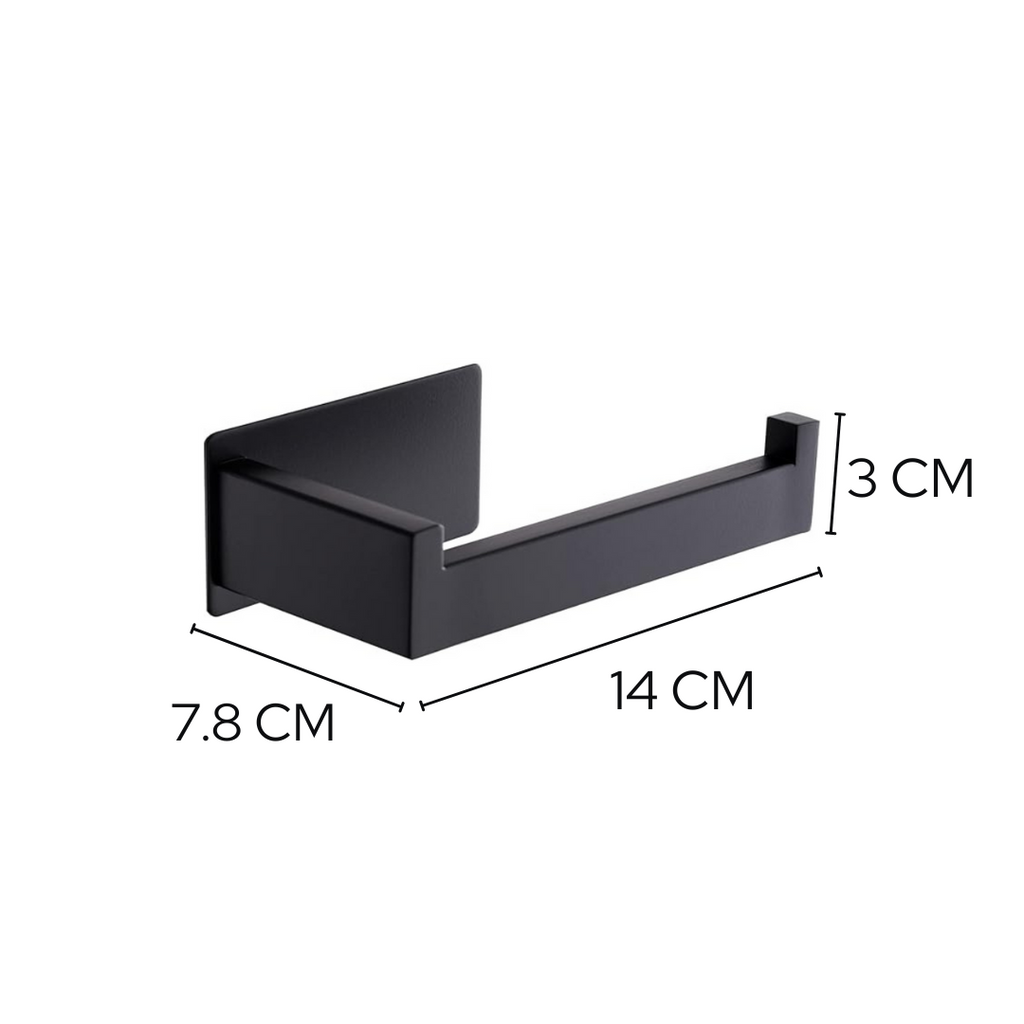 Toilettenpapierhalter Fuerte – Schwarz