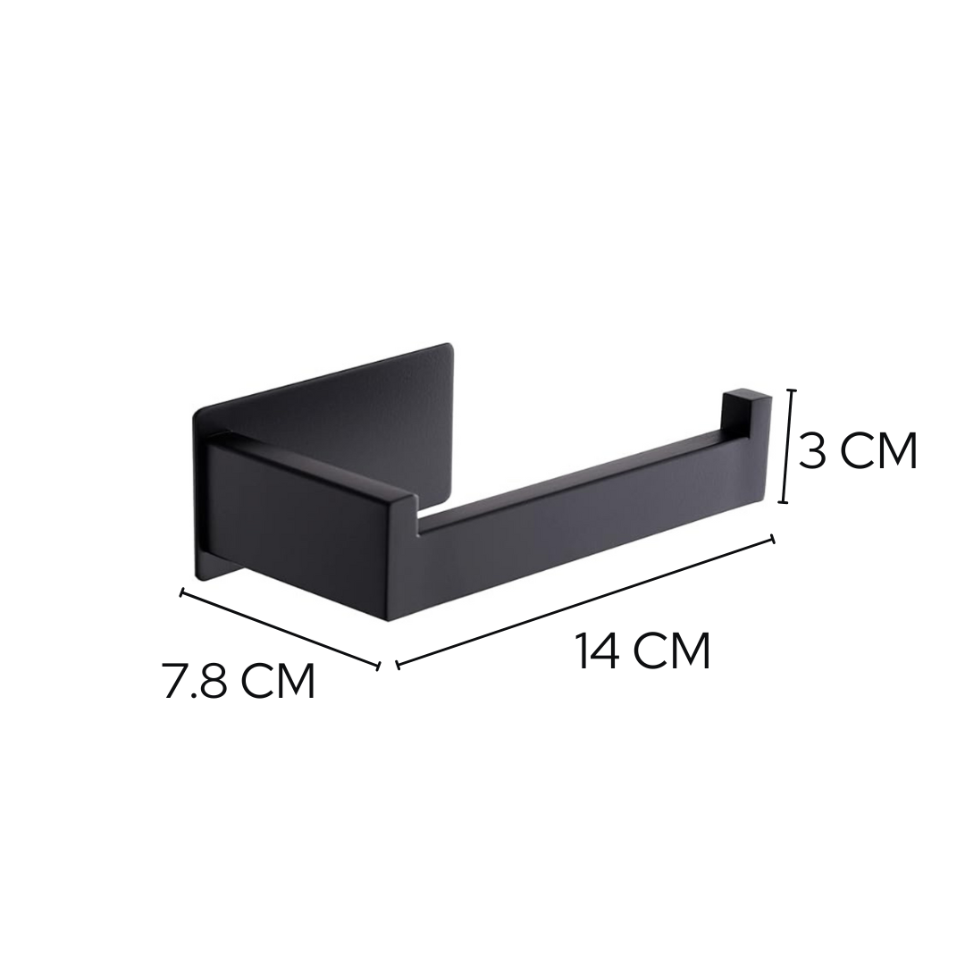 Toilettenpapierhalter Fuerte – Schwarz