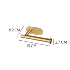 Toilettenpapierhalter Silhouette – Gold