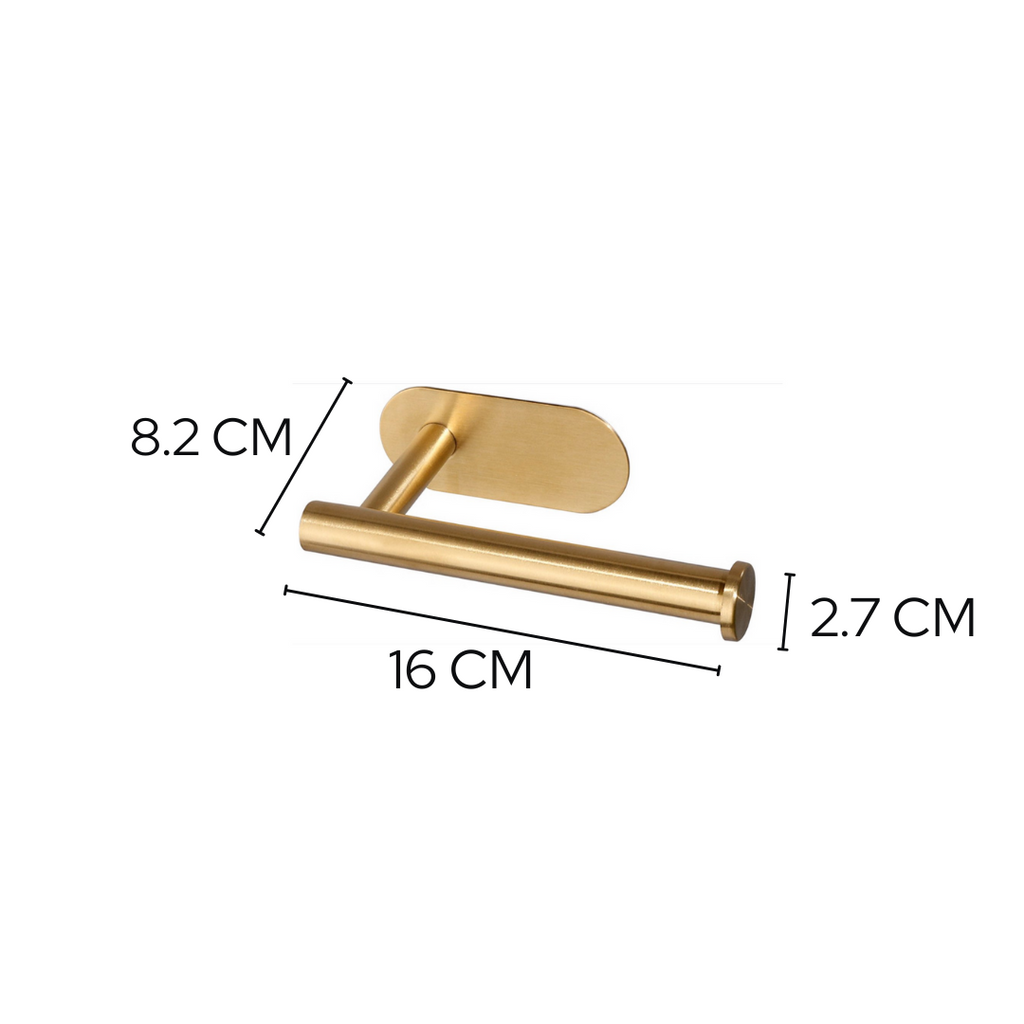 DOESS Toilet Paper Holder Silhouette -Gold
