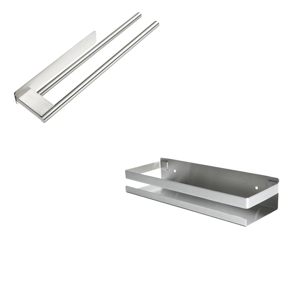 Badkamer Duo -Zilver