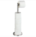 Toilettenpapierhalter Monolith – Silber
