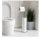 Toilettenpapierhalter Monolith – Silber