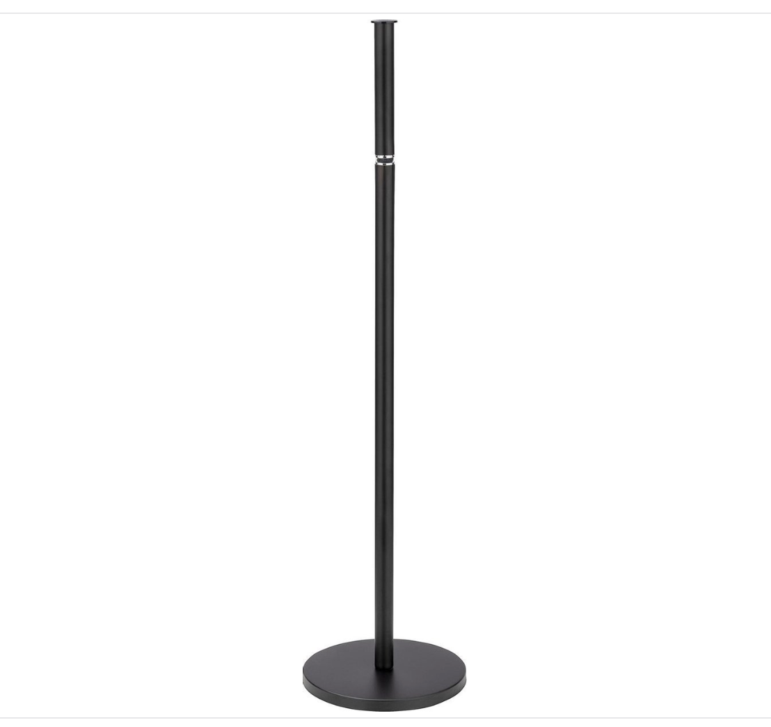 Toilettenpapierhalter Monolith – Schwarz