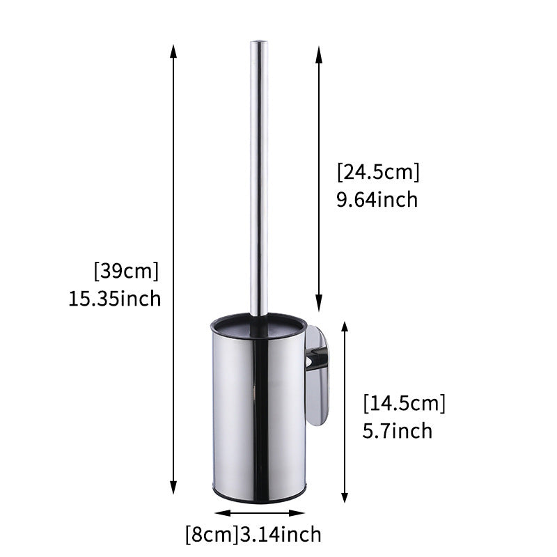 Toilettenbürste Marlowe – Silber