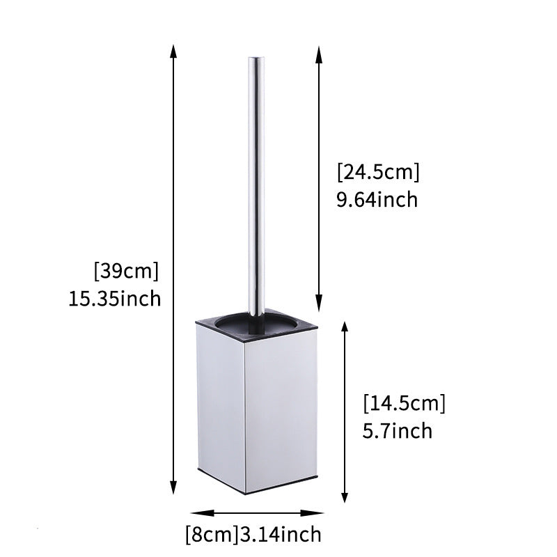 DOESS Toilet Brush Arc -Silver
