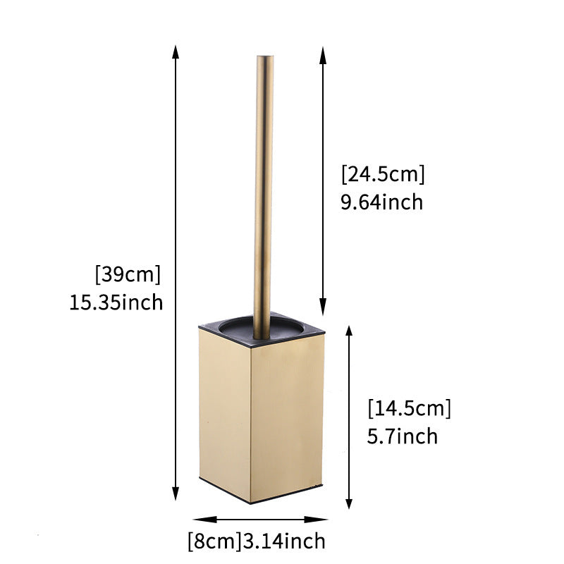 DOESS Toilet Brush Arc -Gold
