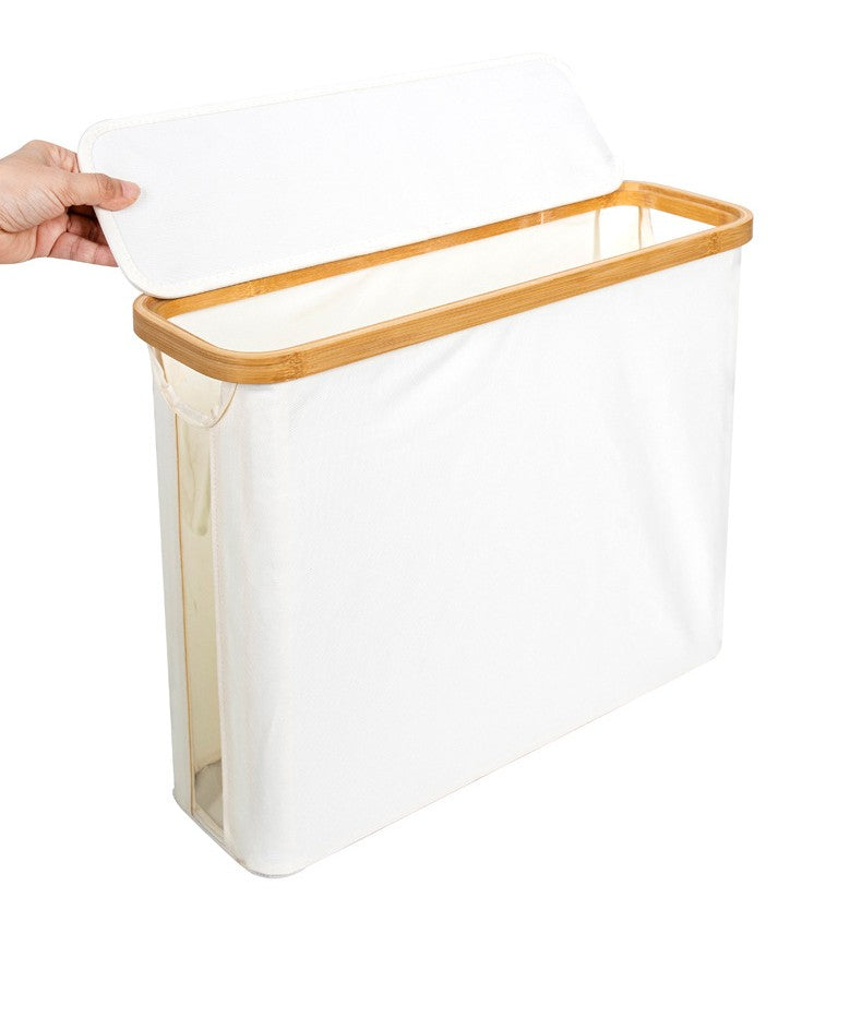 DOESS Toilet Roll Holder Bamboo Vault