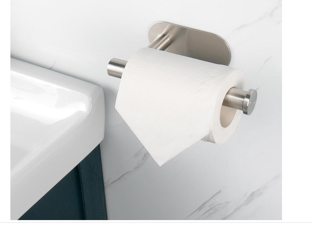 DOESS Toilet Paper Holder Silhouette -Silver