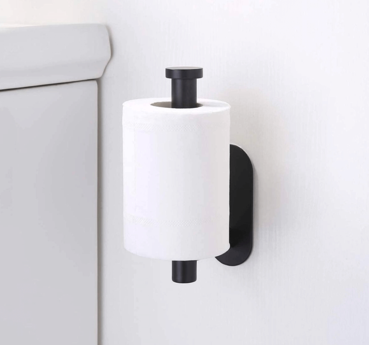 DOESS Toiletrolhouder Silhouette -Zwart