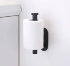 Toilettenpapierhalter Silhouette – Schwarz