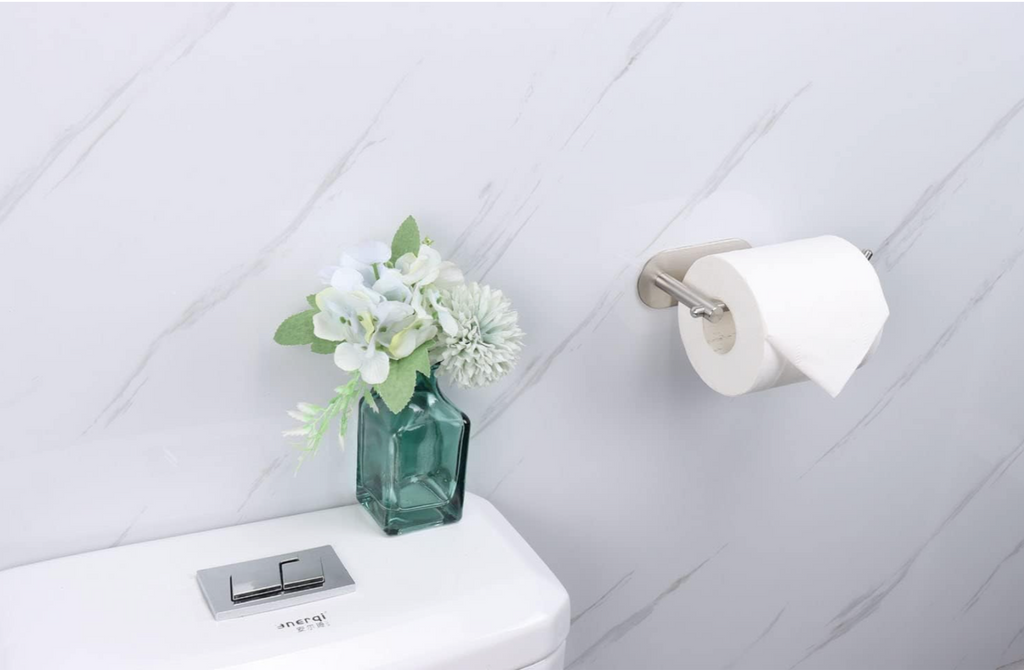 DOESS Toilet Paper Holder Silhouette -Silver