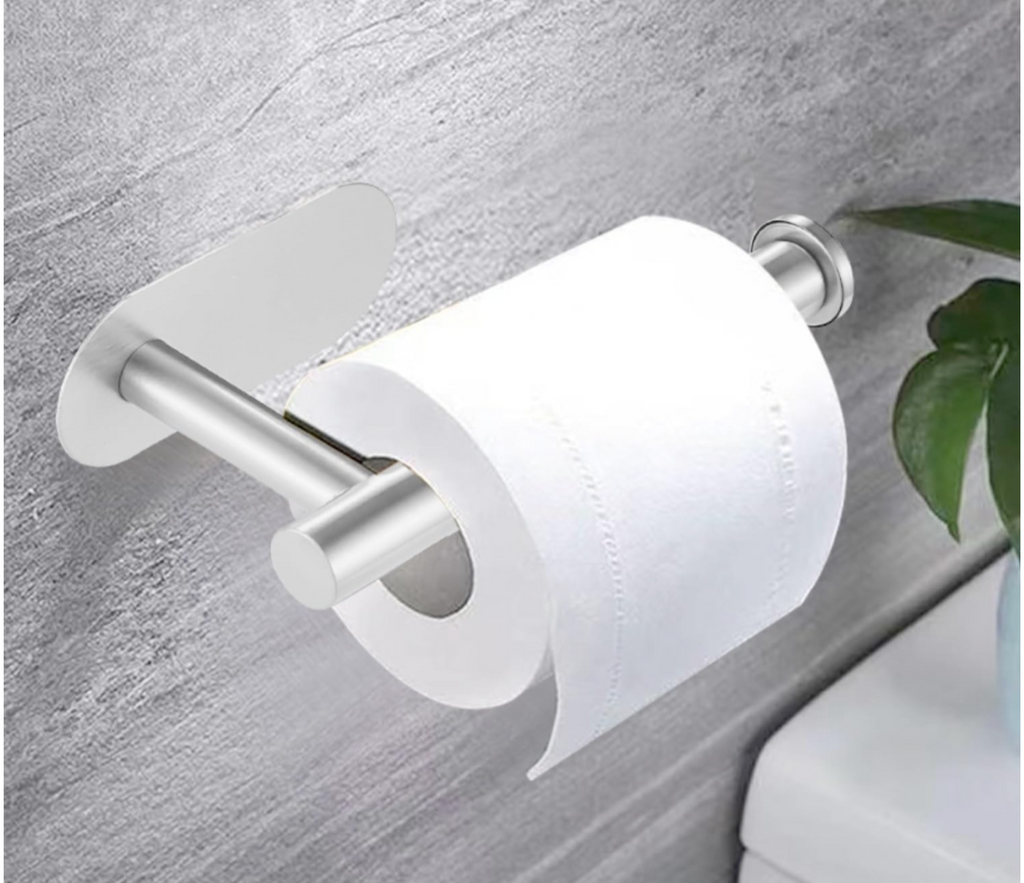 DOESS Toilet Paper Holder Silhouette -Silver