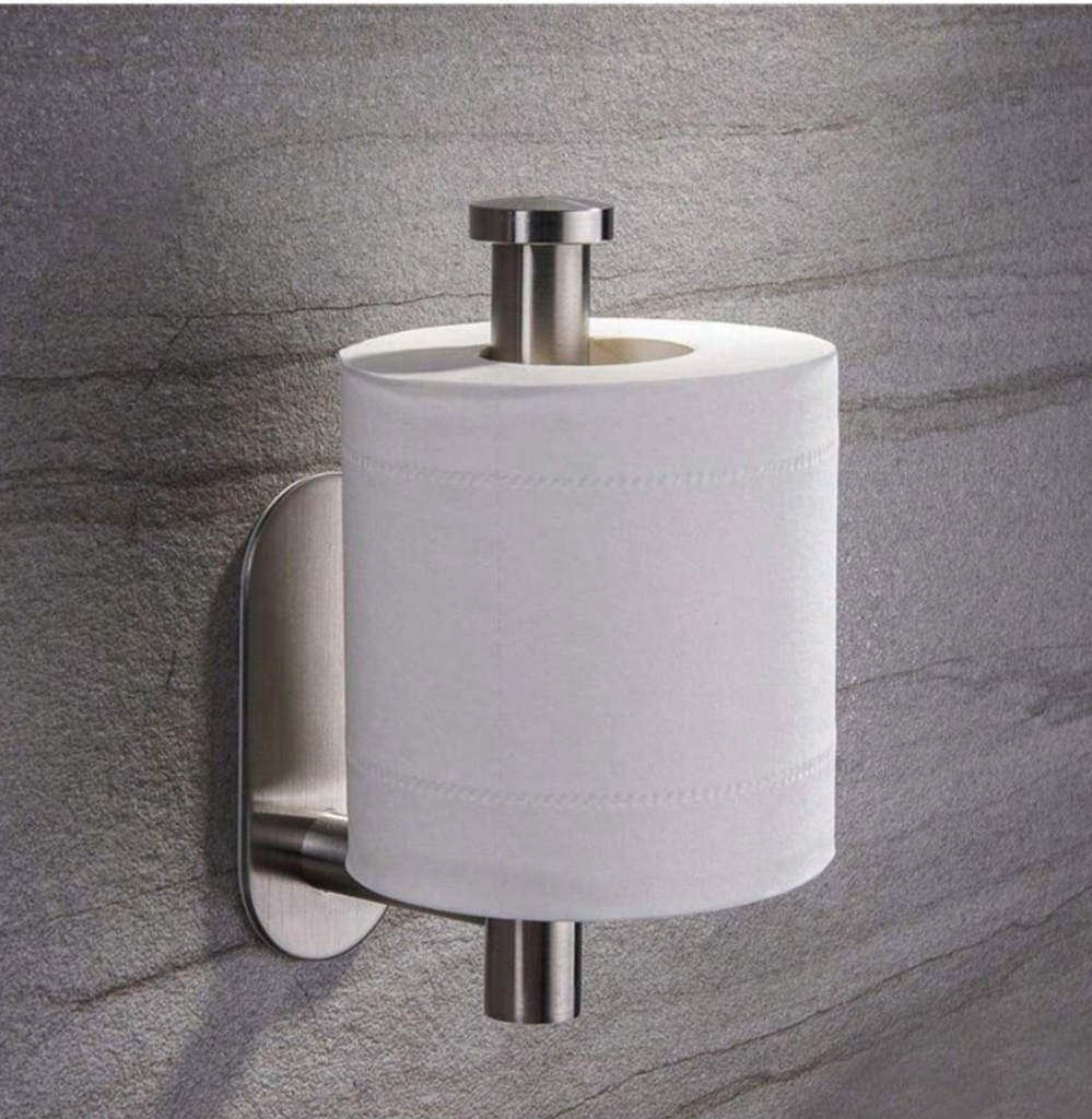 DOESS Toilet Paper Holder Silhouette -Silver