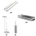 Ultimatives Home Organizer Set – Silber