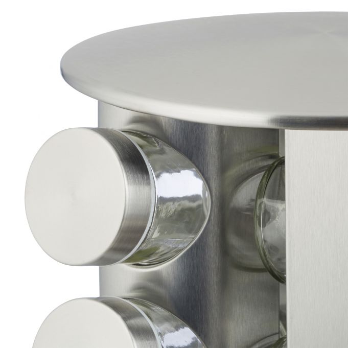 Gewürzregal Zenith – 12 Gewürzgläser
